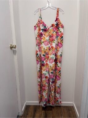 Maisie Wide Leg Floral Jumpsuit